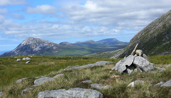             MountainViews.ie picture about Crockfadda NE Top (An Cnoc Fada (mullach thoir thuaidh))            